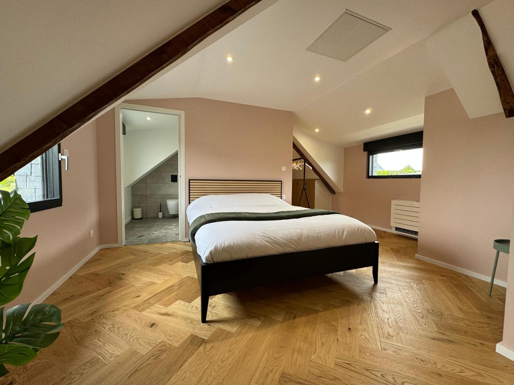 Maison Bretonne En Pierre Renovee Plédran Esterno foto